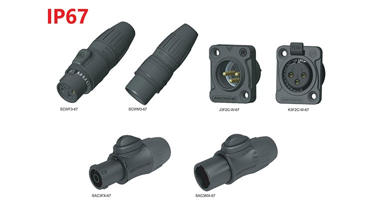 Durable industrial waterproof connectors for reliable power and signal transmission.