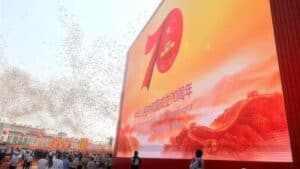 70th anniversary of the founding of the People's Republic of China celebration at COSMICONN.