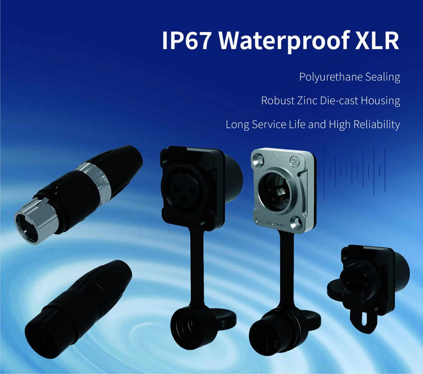 Seetronic의 새로운 IP67 XLR 커넥터