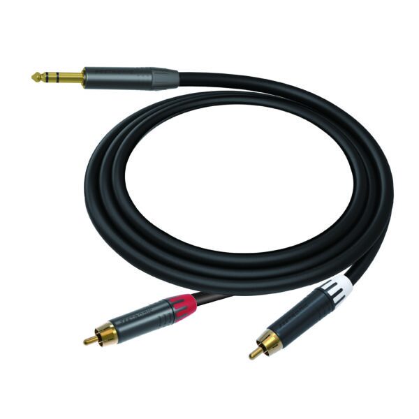 High-quality 3.5mm audio cable for speakers, headphones, studio, and professional audio use.