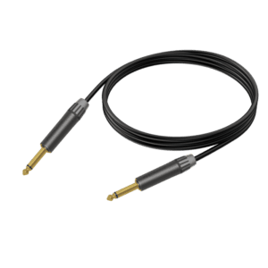 Audio cable with 3.5mm jack for electronic devices.