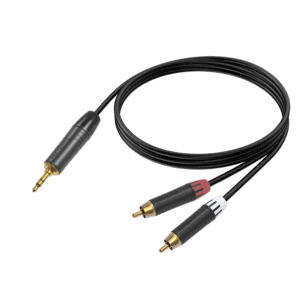 High-quality audio cable for professional sound systems.