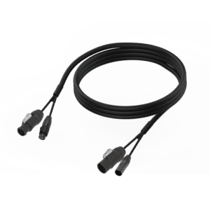 Audio cable with XLR connectors for studio and live sound applications.