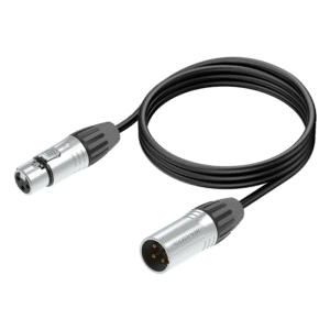 High-quality XLR audio cable for professional audio and sound equipment connections.
