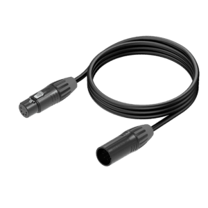 XLR microphone cable for professional audio connections, compatible with CDM220AM-MF5BG-MM5BG-L.